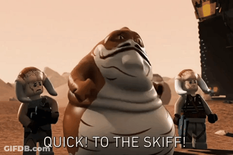 Graballa Quick To Skiff Running GIF