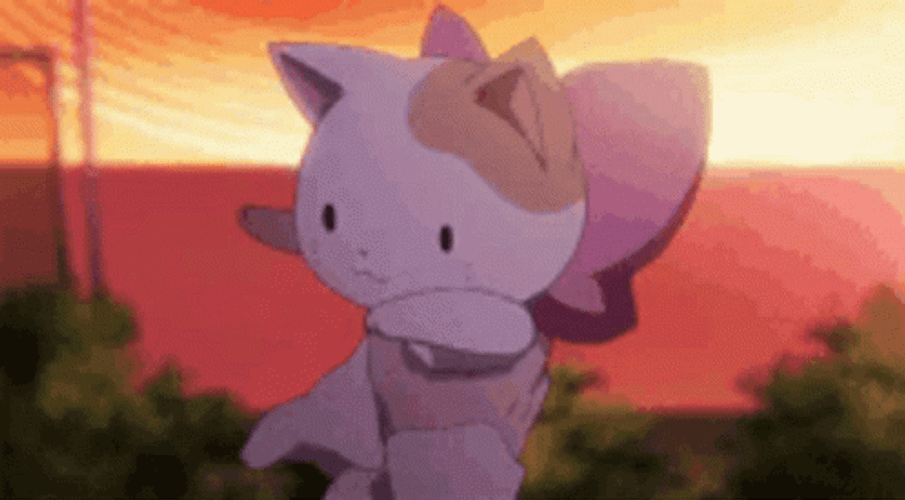Grabby Hands On Anime Cute Cat GIF