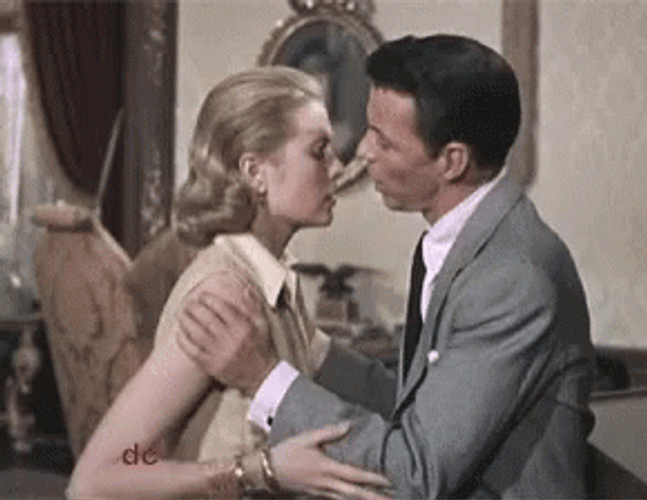 Grace Kelly Avoiding Frank GIF