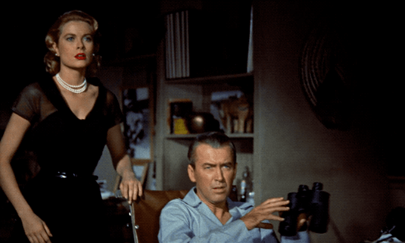 Grace Kelly With James Stewart GIF