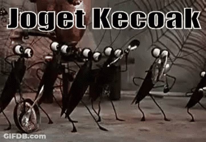 Gracefully Dancing Cockroach GIF