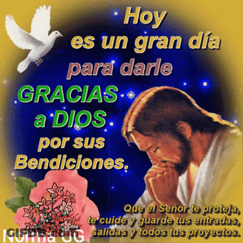 Gracias A Dios GIF