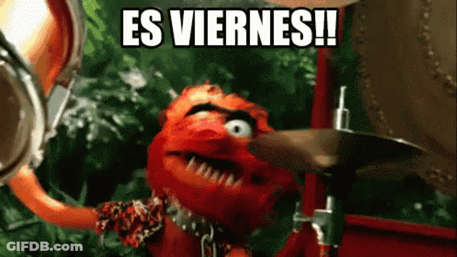 Gracias A Dios Es Viernes GIF