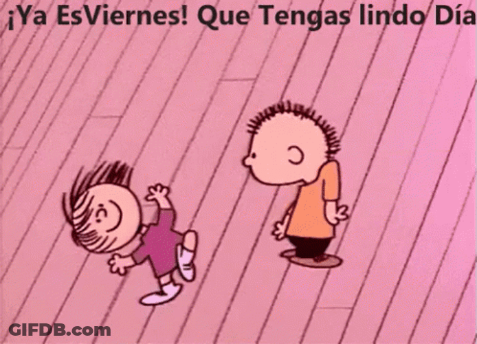 Gracias A Dios Es Viernes GIF