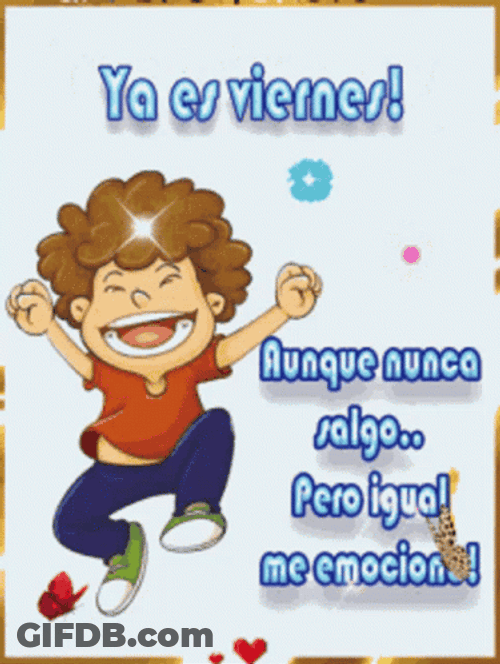 Gracias A Dios Es Viernes GIF