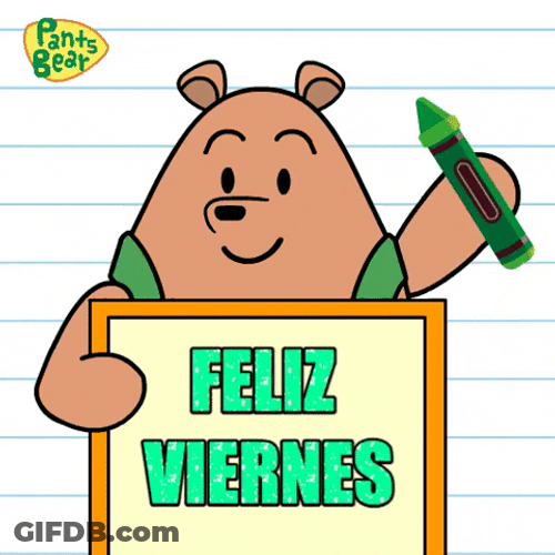 Gracias A Dios Es Viernes GIF