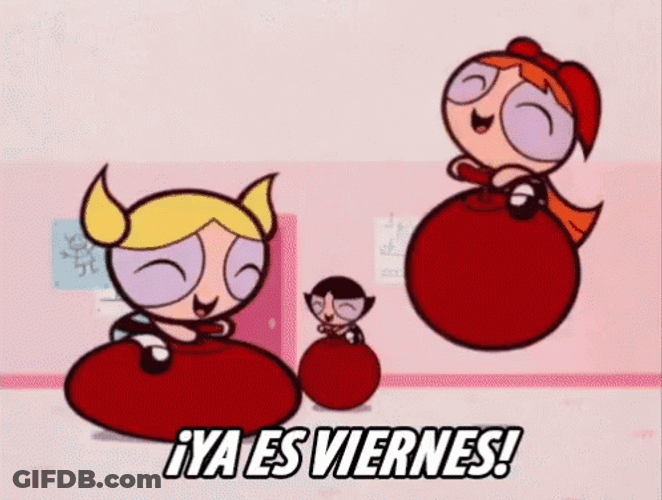 Gracias A Dios Es Viernes GIF