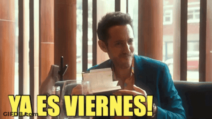 Gracias A Dios Es Viernes GIF