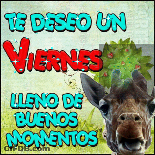 Gracias A Dios Es Viernes GIF