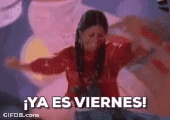 Gracias A Dios Es Viernes GIF