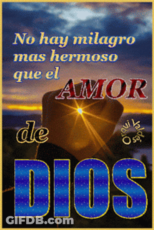 Gracias A Dios GIF