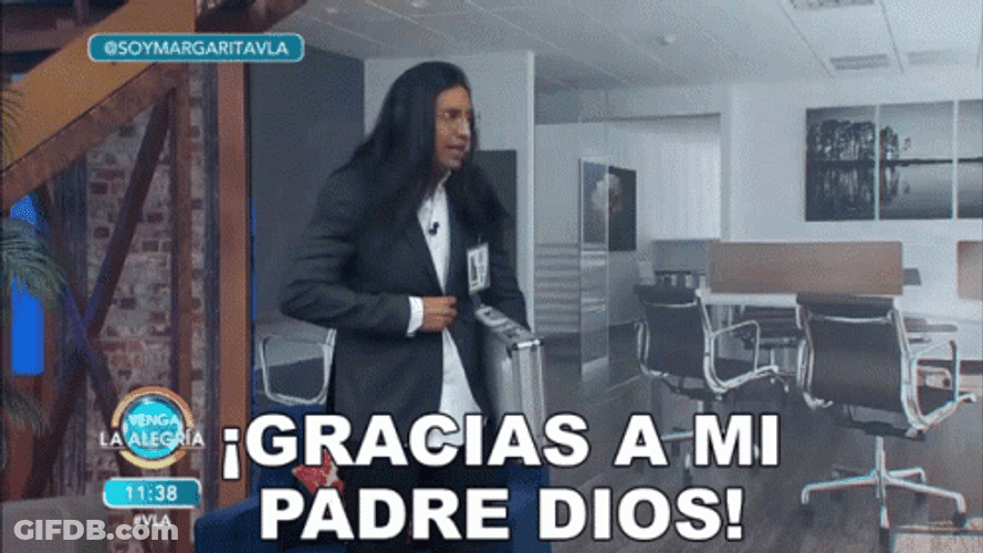 Gracias A Dios GIF