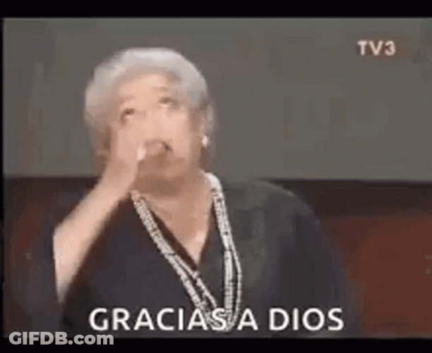 Gracias A Dios GIF