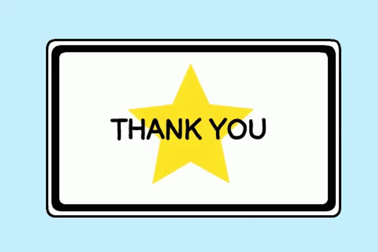 Gracias Flipping Card Animation GIF