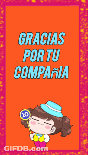 Gracias Por Tu Compania Poster GIF