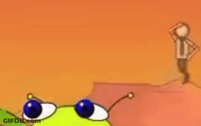 Gradient Joe Bugbo Orange Gradient GIF