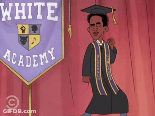 Graduation Man In Cap And Gown GIF