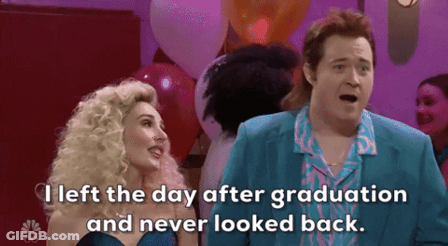 Graduation's Over Go For Happy Left Handers Day GIF