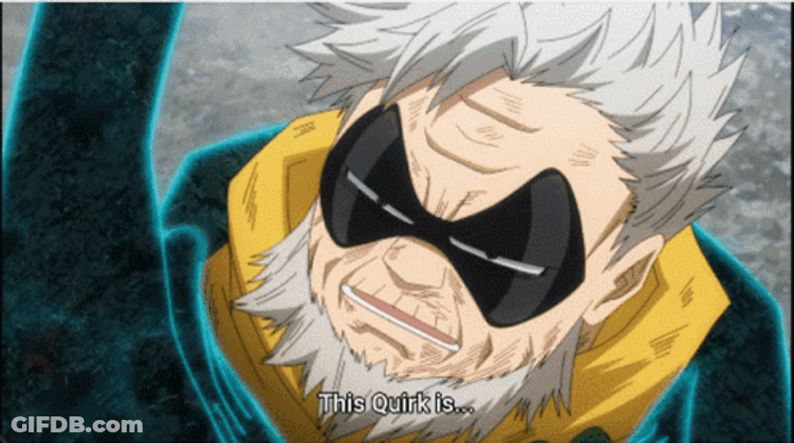 Gran Torino Shimura's Quirk GIF