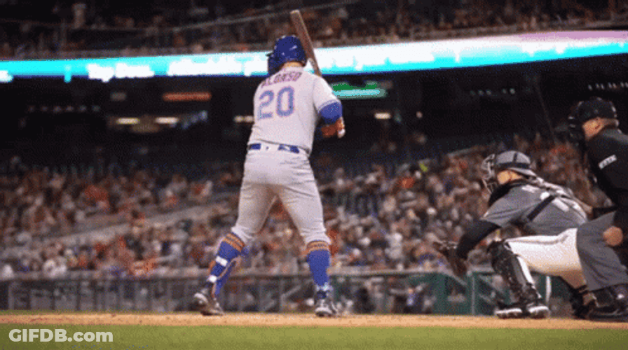 Grand Slam Strong Bat Smash GIF