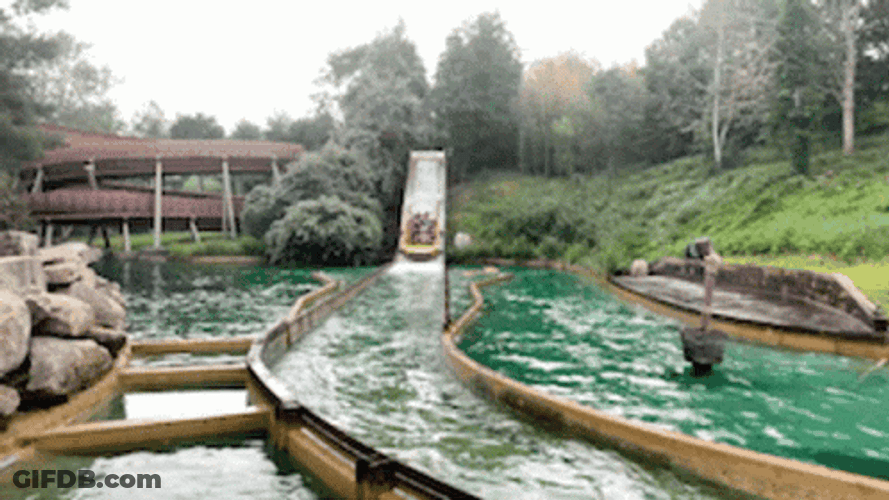Grand Splash Water Ride GIF