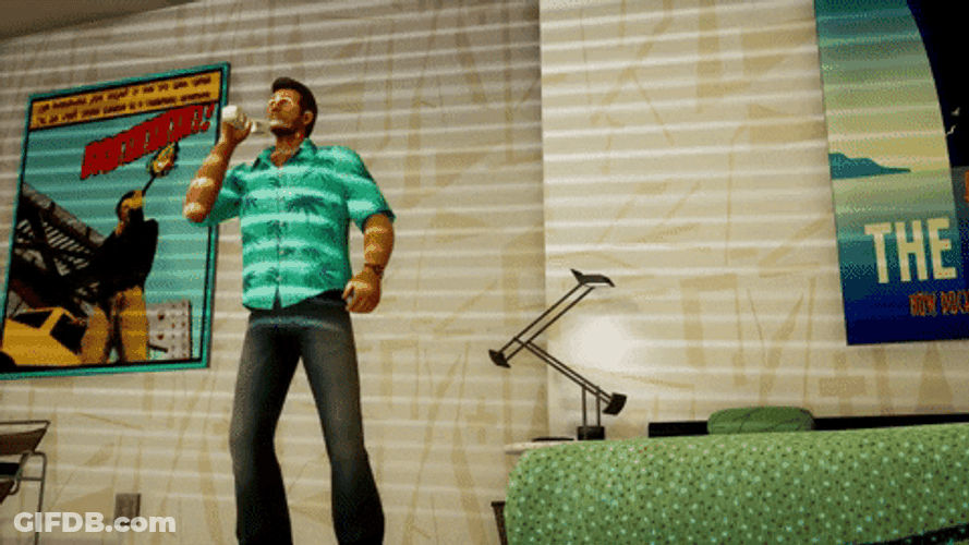 Grand Theft Auto Hang Up Phone Pissed Reaction GIF