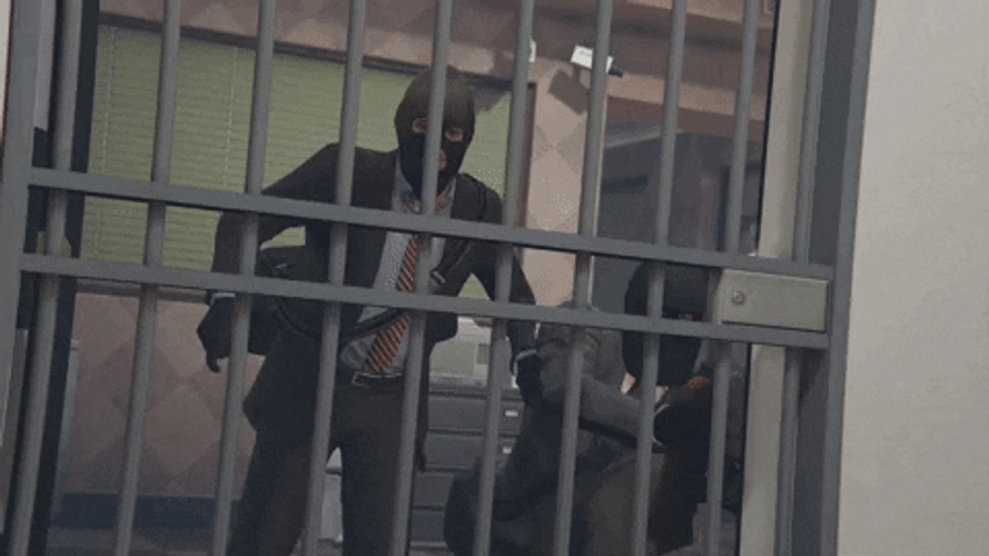 Grand Theft Auto Kicking The Gate GIF