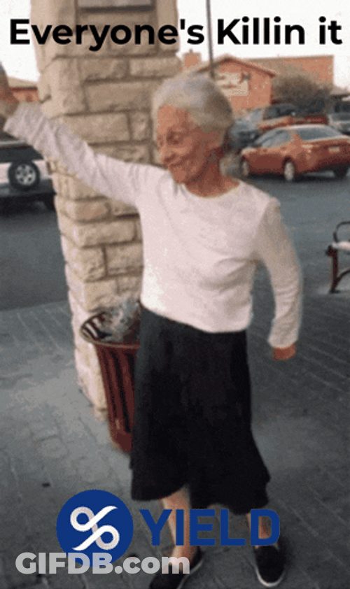 Grandma Tiktok Dance Killin It Funny Meme GIF
