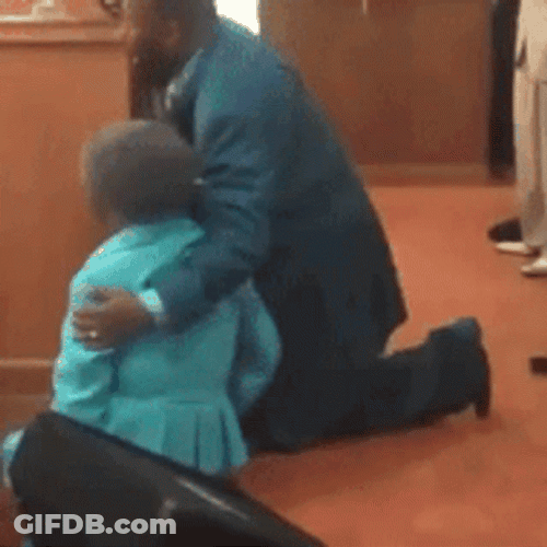Grandmother Fall Out GIF