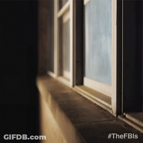 Grandpa Looking Out The Window GIF