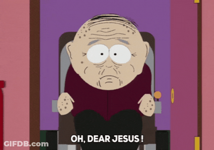 Grandpa Marsh Hair Pulling GIF