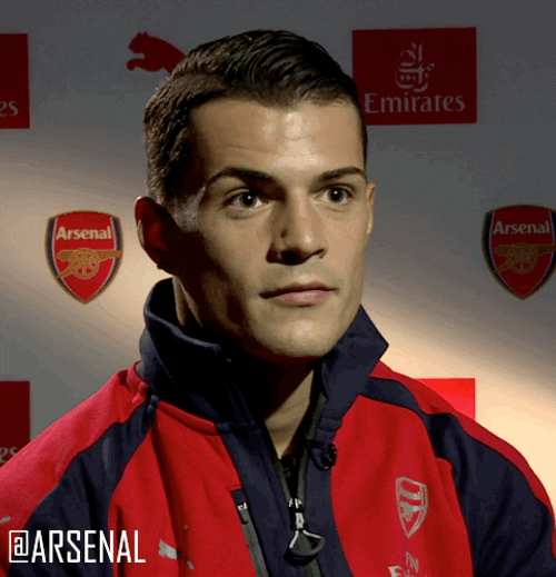 Granit Xhaka Yea I Know That GIF