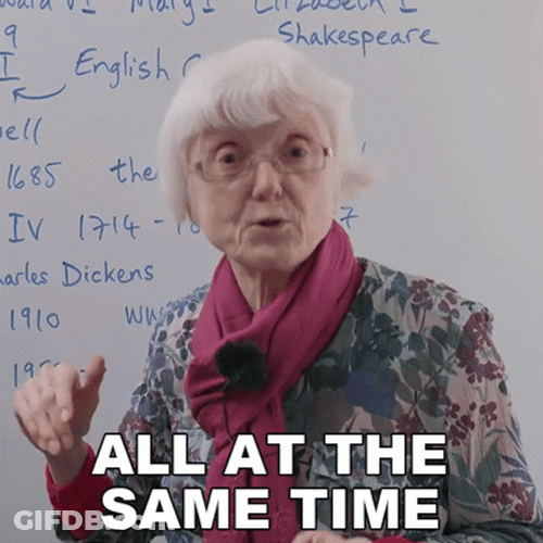 Granny Saying Its About Damn Time GIF