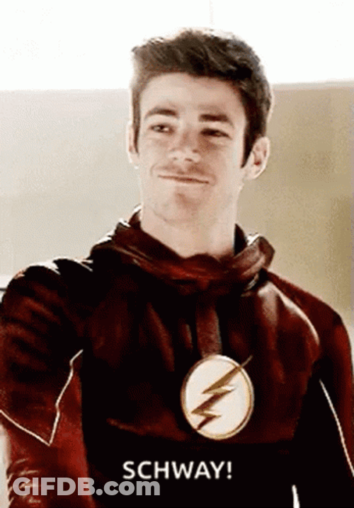 Grant Gustin Barry Thumbs Up GIF