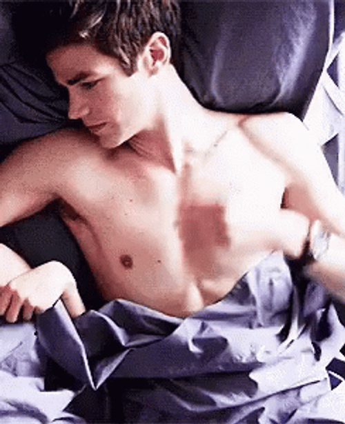 Grant Gustin Hunk GIF