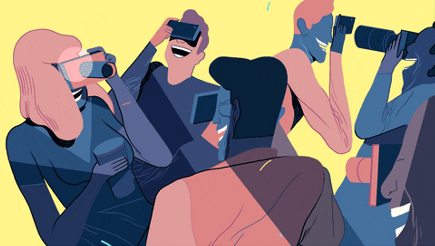 Graphic Animated Photography GIF
