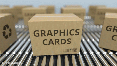 Graphics Cards Cardboard Box GIF