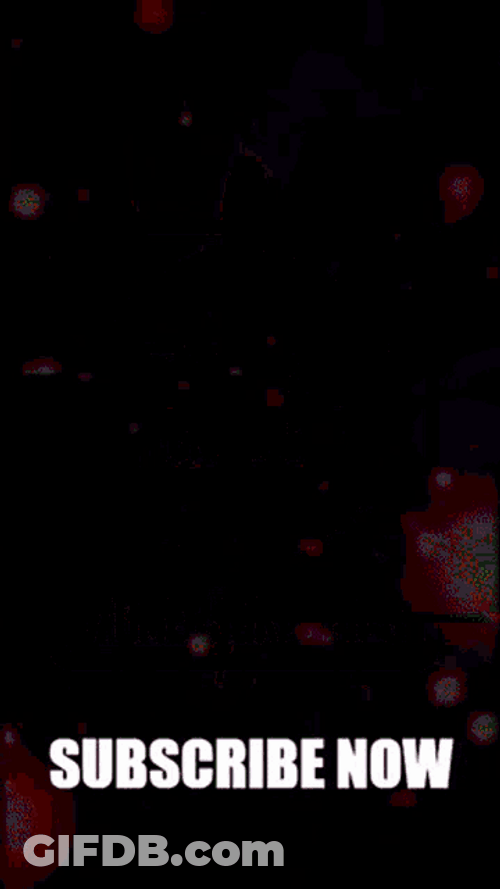 Graphics Channel Subscribe Now Glitch GIF