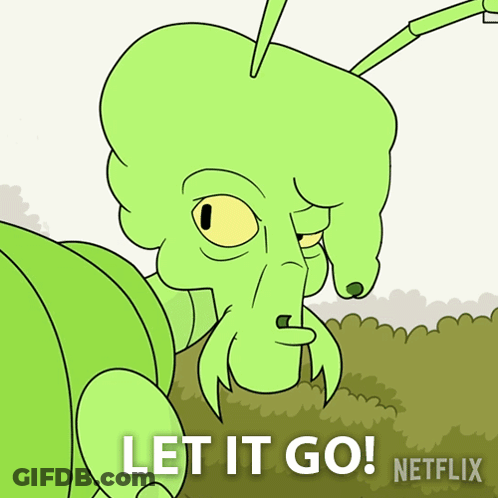 Grasshopper Saying Let It Go Netflix GIF