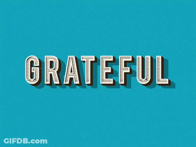 Grateful GIF