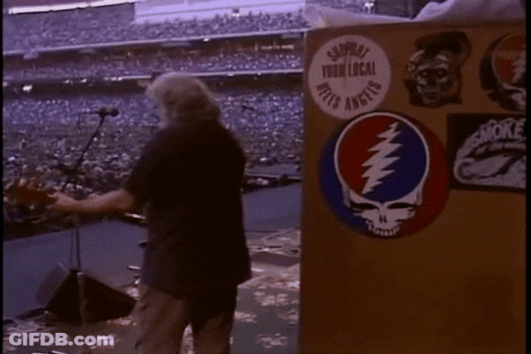 Grateful Dead Jerry Garcia GIF