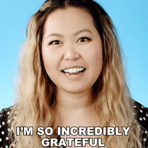 Grateful Journalist Ellen Chang GIF