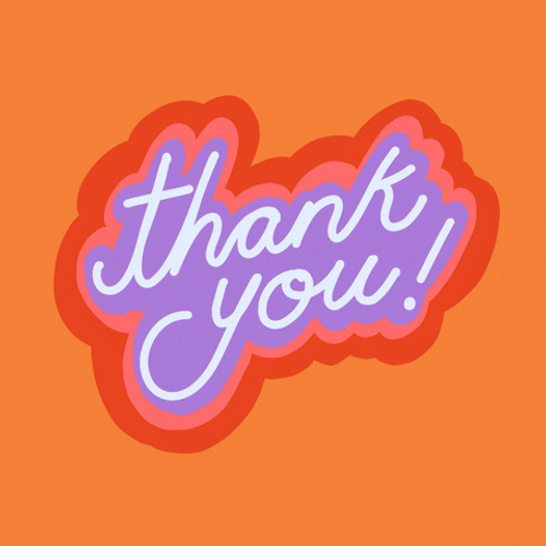 Grateful Sparkling Thank You GIF