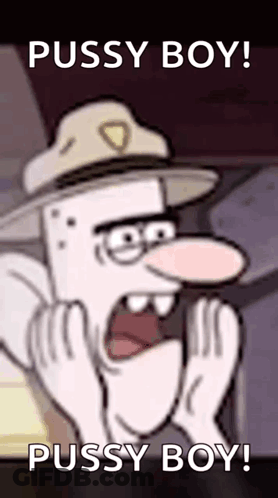 Gravity Falls Character Screaming Pussy Boy GIF