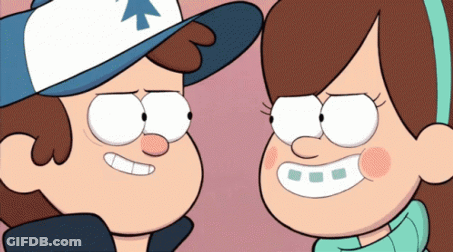 Gravity Falls Giving Fist GIF