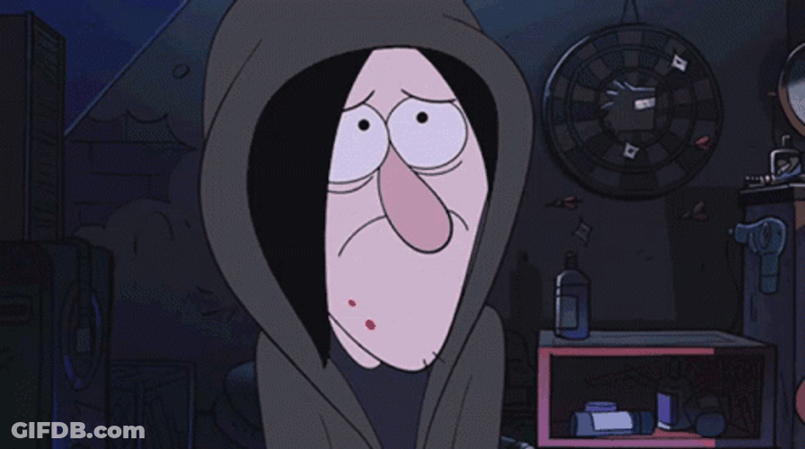 Gravity Falls Robbie In Sad State GIF