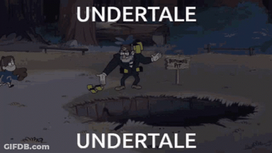 Gravity Falls Undertale GIF