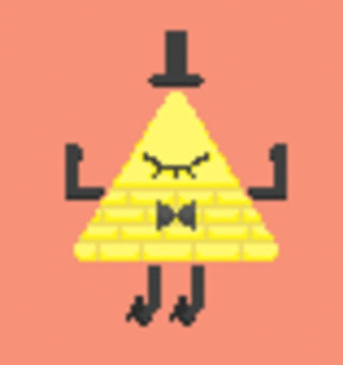 Gravity Falls Villain Bill Cipher GIF