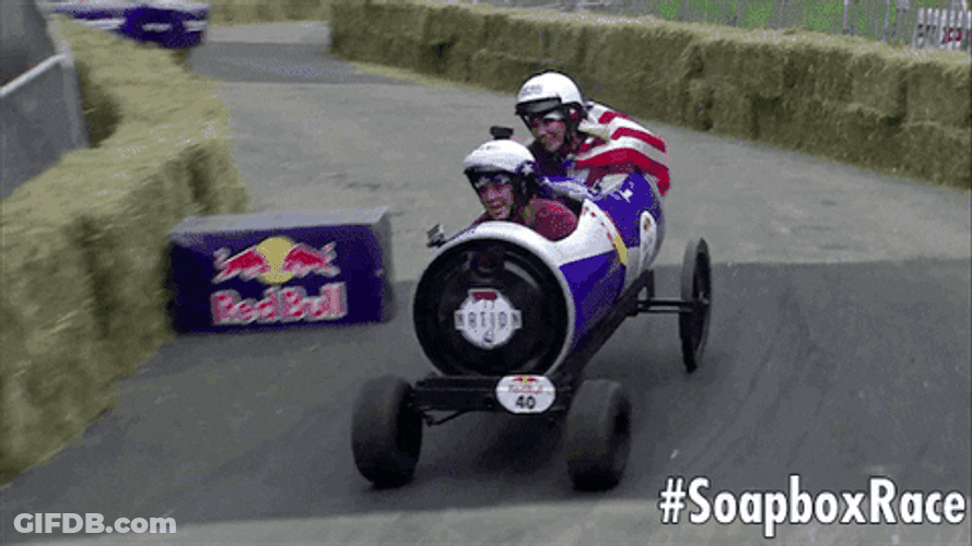 Gravity Racer Car Crash GIF