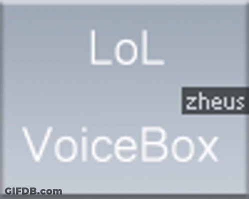 Gray Background Lol Voicebox GIF